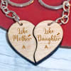 Mother Daughter Personalized Detachable Key Chain Online