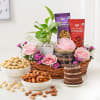 Mother's Day Green Bliss And Gourmet Delights Online