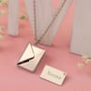 Buy Mother's Day Personalized Envelope Pendant Chain