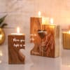 Buy Mother's Day Personalized Wooden T-Light Stand