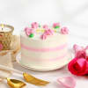 Buy Mother's Day Roses and Pearls Mini Cake (300 Gm)