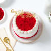 Buy Mother's Day Velvet Delight Mini Cake( 300 Gm)