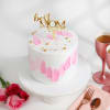 Gift Mothers Day Pretty Pink Cake (Half Kg)
