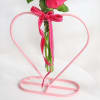Buy Mothers Day Rose Bouquet With Heart Shaped Planter