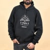 Mountains Are Calling Personalized Fleece Hoodie For Men- Grey Online
