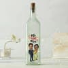 Gift Mr And Mrs Caricature Personalized Yellow LED Bottle