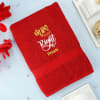 Buy Mr and Mrs Right Poppy Red Personalized Towels