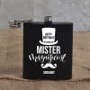 Buy Mr Magnificent Personalized Hip Flask for Birthday