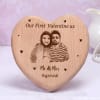 Mr. & Mrs. Personalized Engraved Wooden Photo Frame Online