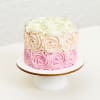 Gift Muffler Teddy And Ombre Rose Cake Birthday Surprise