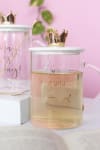 Buy Mug With Lid And Spoon - Transparent - Crown - Single Piece