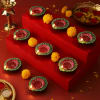 Multi-Colored Clay Diyas - Set Of 8 Online