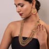 Buy Multi Coloured Kundan Necklace Set