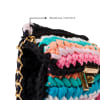 Buy Multicolour Crochet Cotton Sling Bag