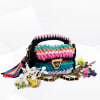 Multicolour Crochet Cotton Sling Bag Online