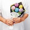 Buy Multicolour Handcrafted Crochet Tulip Bouquet