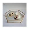 Buy Multipurpose Organizer Tray - Hexagon - Glass - Single Piece