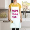 Gift Mum Head Chef Customized Apron