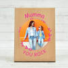 Mumma You Rock Personalized Wooden Photo Frame Online