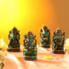 Buy Musical Ganesha Idols Home Decor (Set of 4)