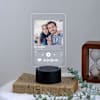 Gift Musical Love Personalized LED Lamp For Brother