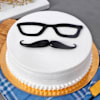 Mustache Theme Cake Online