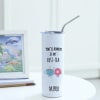 My Best-Tea - Personalized Stainless Steel Tumbler With Straw Online