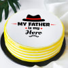 My Father is My Hero Poster Cake (Half Kg) Online