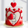 My Heart is Yours Mono Cake Online