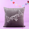 Gift My Lovely Heart Personalized Cushion