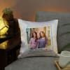 Gift My Sister Is My Best Friend LED Satin Cushion