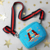 Mystic Zodiac - Pop Blue Personalized Canvas Sling Bag - Gemini Online