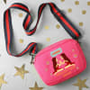 Mystic Zodiac - Pop Pink Personalized Canvas Sling Bag - Gemini Online