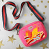 Mystic Zodiac - Pop Pink Personalized Canvas Sling Bag - Leo Online