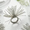 Gift Napkin With Decorative Bead Diwali Gift - Set Of 6