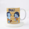 Buy Natkhat Bhai Mug With Krishna Rakhi For Kids