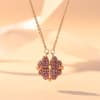 Shop Necklace - 4 Heart - Stone - Magnetic - Single Piece - Juju Joy