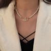 Shop Necklace - Pearls And Saturn - Single Piece - Juju Joy