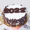 New Year 2022 Cake - Black Forest (Half kg) Online