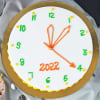 Gift New Year 2022 Cake - Vanilla (Half kg)