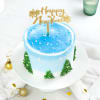 Shop New Year Celebrations Cream Cake (1 Kg)