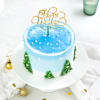 Gift New Year Celebrations Cream Cake