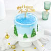 Gift New Year Celebrations Cream Cake (600 Gm)