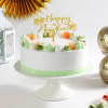 Gift New Year Fresh Fruit Cake (500 gm)
