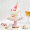 Gift New Year Party Cake