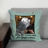 Gift New Year Wishes Personalized Magic Reversible Sequin Cushion