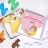 Night Time Apparels Set for Newborn in Personalized Gift Box (3 Pcs) Online
