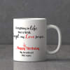 Gift No Limit for Love Personalized Birthday Mug