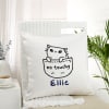 No Touchy Personalized Cushion Online