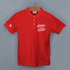 Buy Normal Is Boring Personalized Polo T-shirt - Red